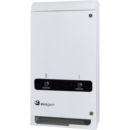 EvoGen&reg; EVNT3 No-Touch Dual Pad & Tampon Dispenser Superchem Industries