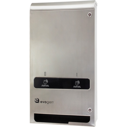 EvoGen&reg; EVNT3 No-Touch Dual Pad & Tampon Dispenser Superchem Industries