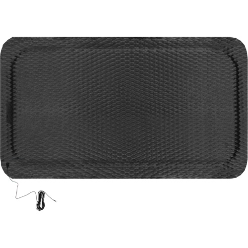 Hog Heaven Electrically Conductive Mat, 3' W x 5' L, 5/8" Thickness, Black, Nitrile Superchem Industries