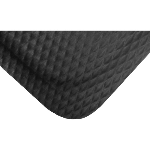 Hog Heaven&reg; Max Mat, Diamond, 5' x 8' x 7/8", Black, Nitrile Superchem Industries