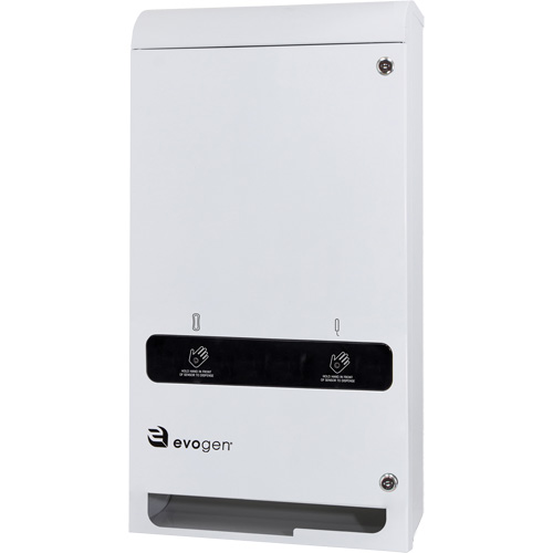 EvoGen&reg; EVNT3 No-Touch Dual Feminine Hygiene Dispenser Superchem Industries