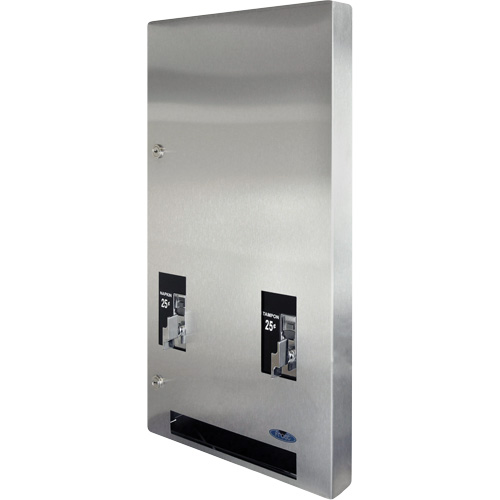 Recessed Double Napkin & Tampon Vendor Superchem Industries