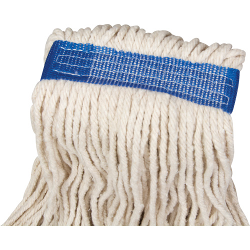 Wet Floor Mop, Cotton, 16 oz., Cut Style Superchem Industries