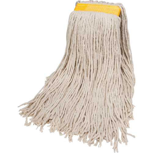 Wet Floor Mop, Cotton, 24 oz., Cut Style Superchem Industries