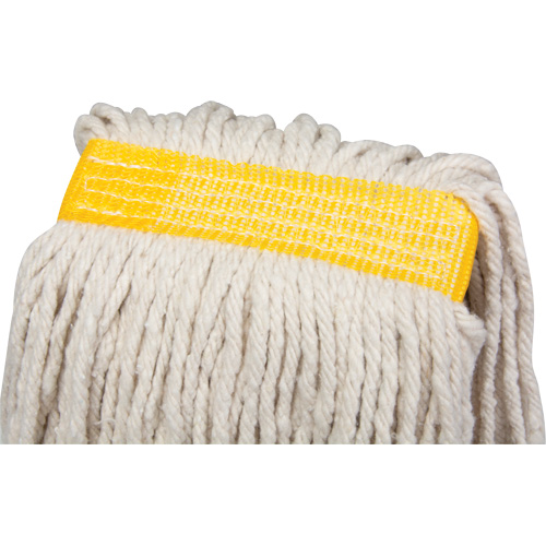 Wet Floor Mop, Cotton, 24 oz., Cut Style Superchem Industries