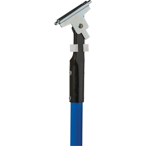 Manche bleu pour vadrouille &agrave; &eacute;pousseter Clipper, Fibre de verre, 1" dia, 60" lo Superchem Industries