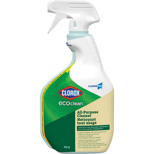 Nettoyant tout usage CloroxPro Clorox EcoClean, 946 ml, Bouteille &agrave; g&acirc;chette Superchem Industries
