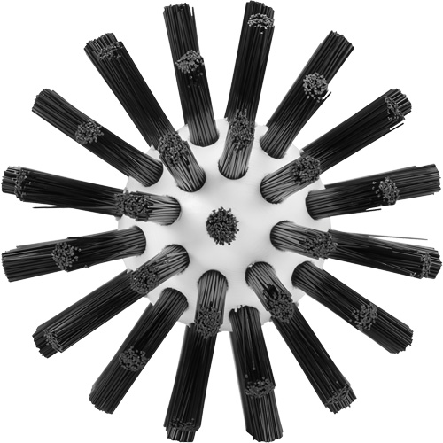 Cleaning Brush, Stiff Bristles, 5-7/10" Long, Black Superchem Industries