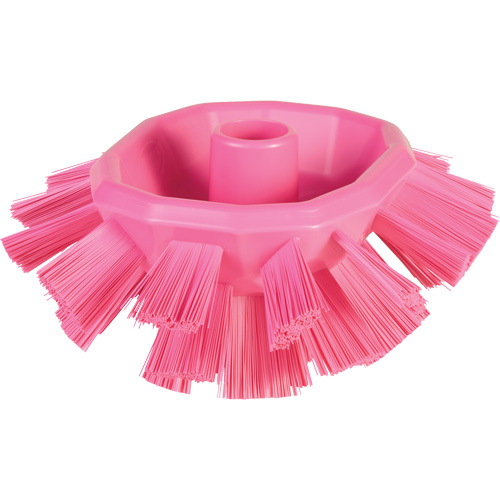 Brosse UST pour cuves, Soies Ferme, Longueur de 7-1/2", Rose Superchem Industries