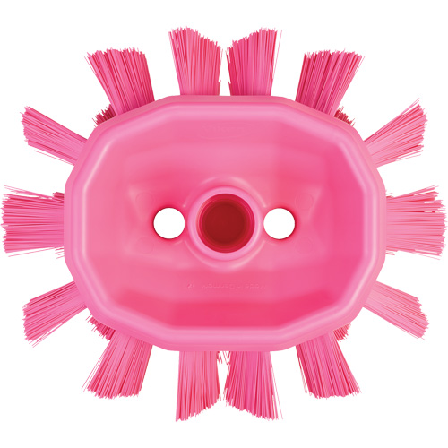 Brosse UST pour cuves, Soies Ferme, Longueur de 7-1/2", Rose Superchem Industries