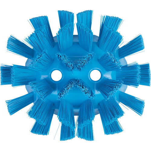 Brosse UST pour cuves, Soies Ferme, Longueur de 7-1/2", Bleu Superchem Industries
