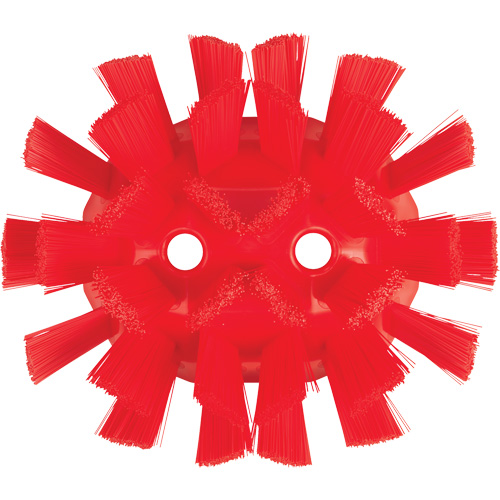 Brosse UST pour cuves, Soies Ferme, Longueur de 7-1/2", Rouge Superchem Industries
