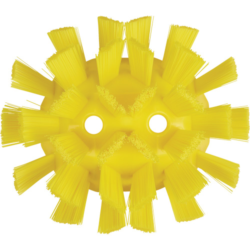 Brosse UST pour cuves, Soies Ferme, Longueur de 7-1/2", Jaune Superchem Industries
