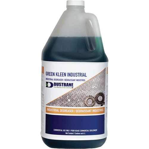 D&eacute;graissant industriel & nettoyant de r&eacute;sidu de refroidissant Green Kleen, 4 L, Cruche Superchem Industries