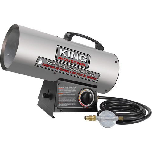 Forced Air Construction Heater, Contractor, Propane, 60000 BTU/H Superchem Industries