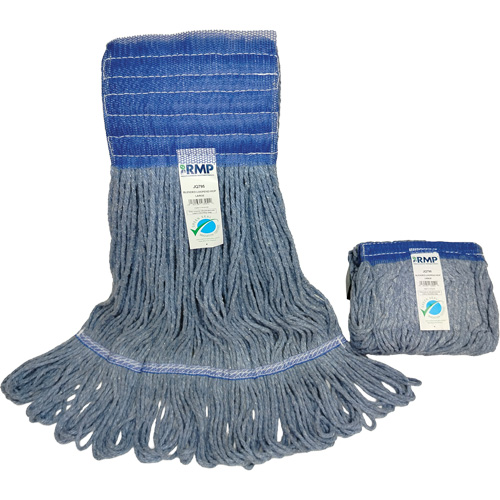 T&ecirc;te de vadrouille &agrave; bande large, Antimicrobien/Finition de plancher/Sp&eacute;cialis&eacute;, Coton/Rayonne/Synth&eacute;tique, Style Boucle Superchem Industries