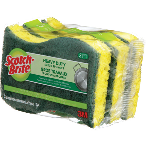 &eacute;ponge &agrave; r&eacute;curer pour les travaux intenses Scotch-Brite, &agrave; r&eacute;curer, 2-3/5" la x 4-2/5" l Superchem Industries