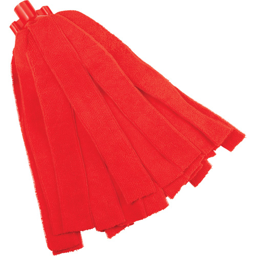 Socket Mop, Red, Microfibre, Cut Style Superchem Industries
