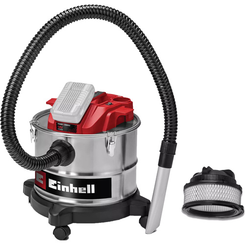 Cordless Ash Vacuum (Tool Only), 18 V, 4 gal. Capacity Superchem Industries
