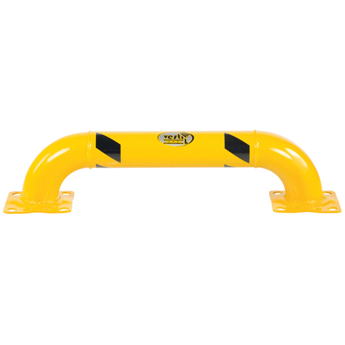 Low Profile Rack Guards, 3' W x 0.75' H, Yellow Superchem Industries