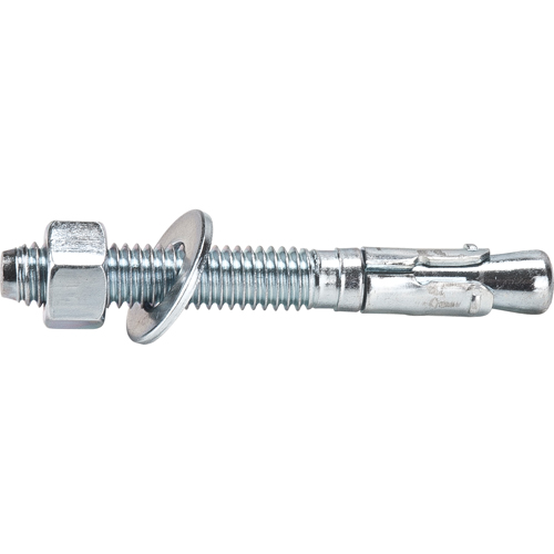 Protecteurs de p&eacute;rim&egrave;tre - Quincaillerie requise, Acier au carbone, 3/8" x 3" Superchem Industries