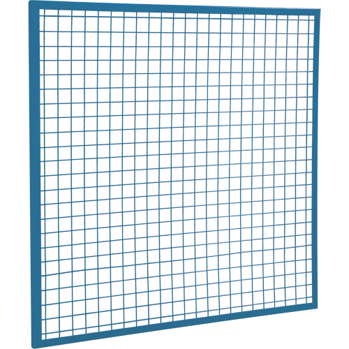 Wire Mesh Partition Components - Panels, 4' H x 4' W Superchem Industries