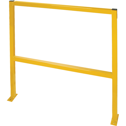 Perimeter Guards - Tubular Style, 48" W x 49-1/2" H, Yellow Superchem Industries