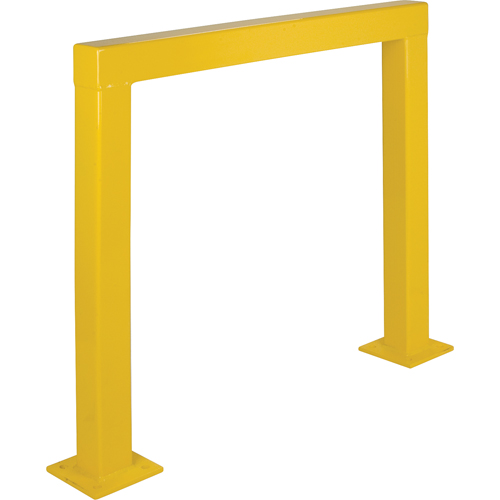 Safety Guards, 4' W x 3.5' H, Yellow Superchem Industries