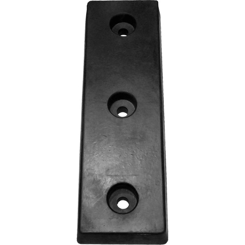 Butoirs de quai en caoutchouc moul&eacute;s, Caoutchouc, 30" la x 4" p x 10" h Superchem Industries