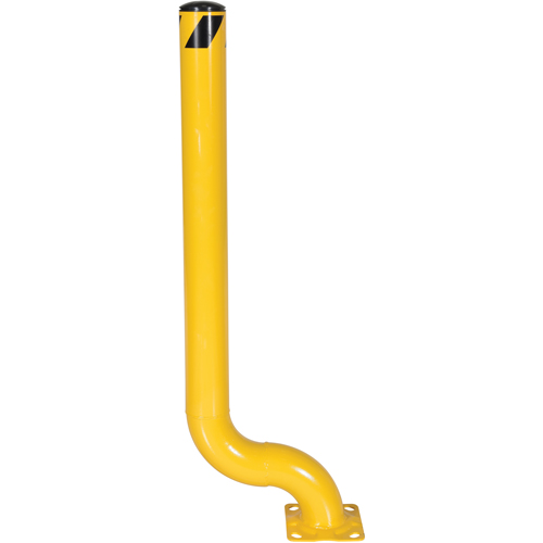 Borne d&eacute;sax&eacute;e, Acier, 54" h x 4-1/2" la, Jaune Superchem Industries