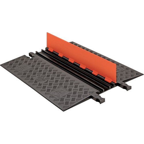 Protecteur de c&acirc;ble ADA/DDA &agrave; profil bas Guard Dog, 3 canaux, 36" lo x 30,3" la x 1,25" h Superchem Industries