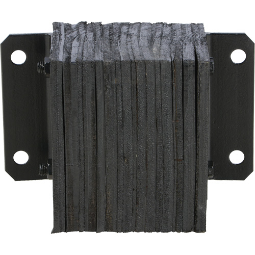 Butoir de quai lamell&eacute;, Horizontal, Caoutchouc, 12" la x 6" p x 10" h Superchem Industries