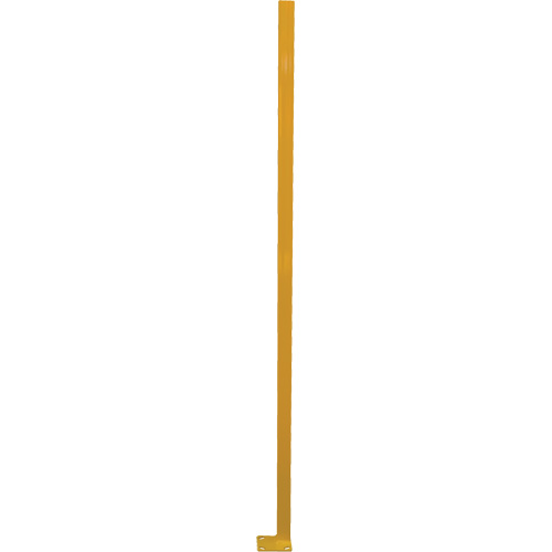 Poteau de protection de coin p&eacute;rim&eacute;trique ajustable, 4" la x 72" h, Jaune Superchem Industries