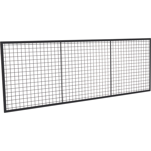 Wire Mesh Partition Panel, 3' H x 8' W Superchem Industries