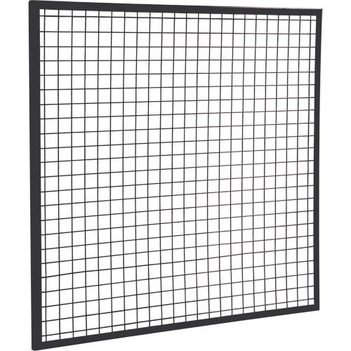 Wire Mesh Partition Panel, 4' H x 4' W Superchem Industries