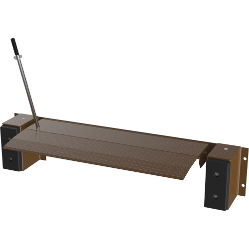 Mechanical Edge-O-Dock Leveler, 93" W, 66" Deck Width, 29" Span Superchem Industries