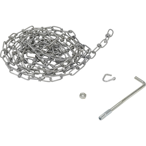 Chaîne &agrave; double boucle avec crochet de suspension Superchem Industries