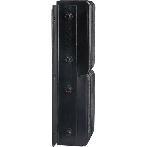 Laminated Dock Bumpers, Vertical, Rubber, 11" W x 4" D x 20" H Superchem Industries
