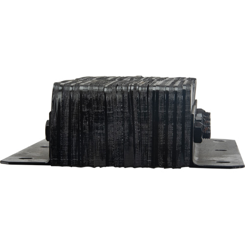 Laminated Dock Bumpers, Vertical, Rubber, 11" W x 4" D x 20" H Superchem Industries