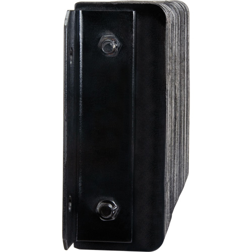 Laminated Dock Bumpers, Horizontal, Rubber, 24" W x 4" D x 12" H Superchem Industries