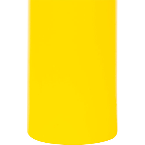 Polyethylene Bollard Cover, 4-1/2" Dia. x 52" L, Red/Yellow Superchem Industries