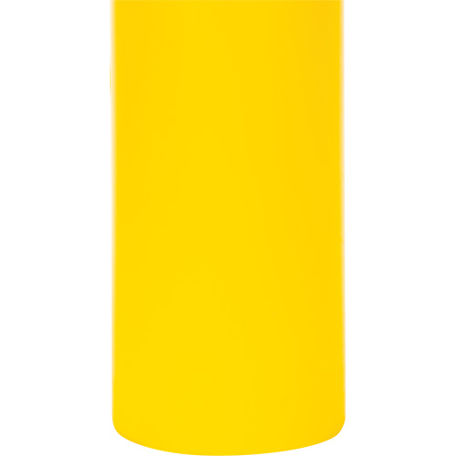 Capuchon en poly&eacute;thyl&egrave;ne pour borne de protection, 4-1/2" dia. x 64" l, Rouge/Jaune Superchem Industries