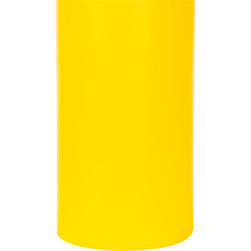 Capuchon en poly&eacute;thyl&egrave;ne pour borne de protection, 6-5/8" dia. x 52" l, Rouge/Jaune Superchem Industries