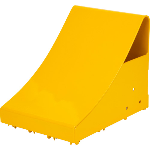 Cales-roue pour la glace, Acier, Jaune, 8-1/16" la x 10-5/8" p x 8-13/16" h Superchem Industries