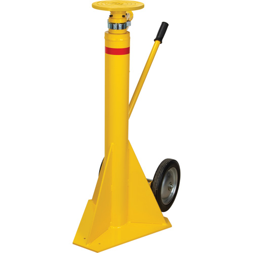 100,000 lbs. Static Capacity Ratchet Trailer Jack, 20 tons Lift Capacity Superchem Industries