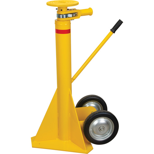 100,000 lbs. Static Capacity Ratchet Trailer Jack, 20 tons Lift Capacity Superchem Industries