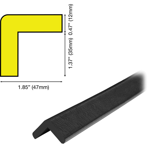 Butoir de protection de coin mod&egrave;le H 5M Superchem Industries