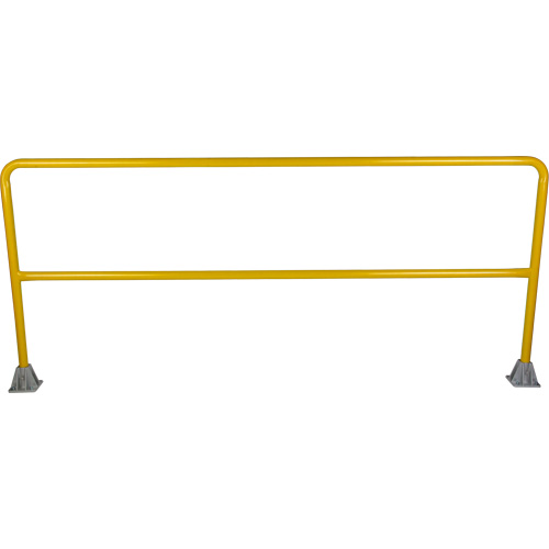Garde-corps pour barri&egrave;re de s&eacute;curit&eacute;, Acier, 84" lo x 42" h, Jaune Superchem Industries