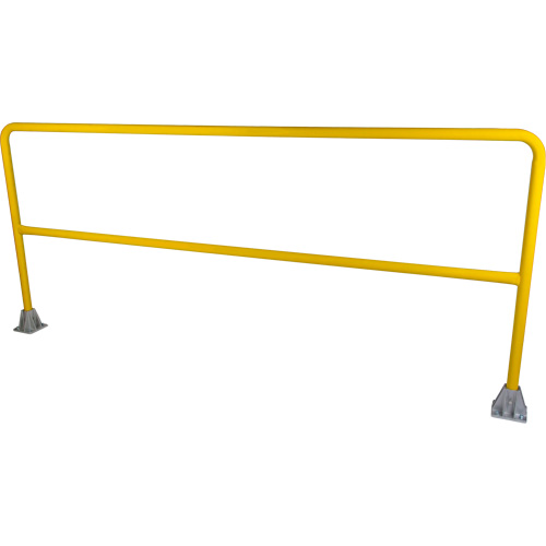 Garde-corps pour barri&egrave;re de s&eacute;curit&eacute;, Acier, 84" lo x 42" h, Jaune Superchem Industries