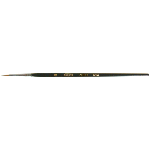 Pinceau d'artiste, Largeur de la brosse de 1/16", Martre rouge, Manche &agrave; Bois Superchem Industries